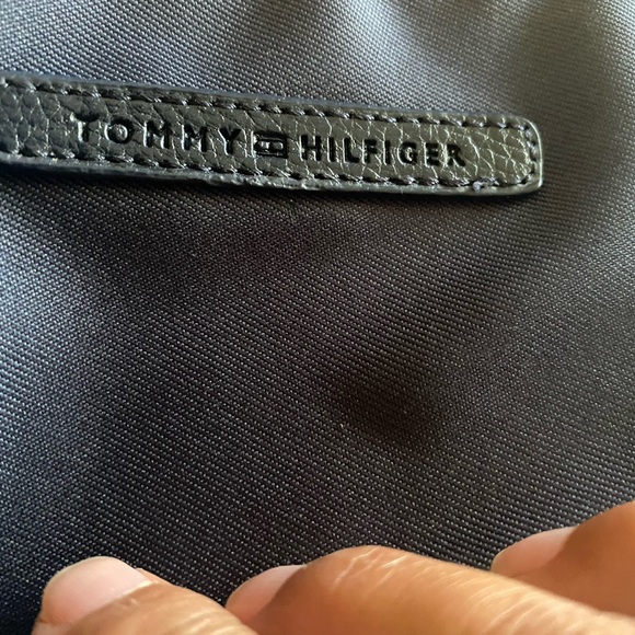 Tommy Hilfiger computer case in green & blue, good condition - Picture 2 of 5